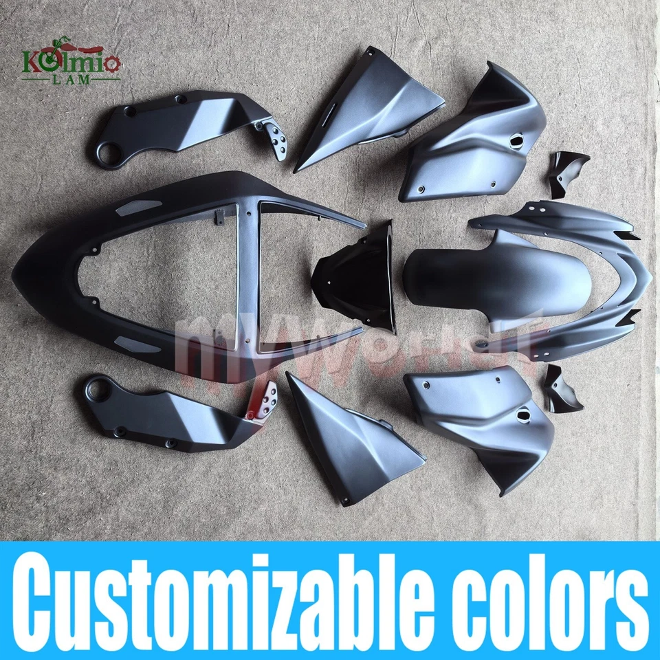 Комплект обтекателя кузова из АБС-пластика для мотоцикла подходит для Kawasaki Z750S 2004-2006 годов выпуска - Изображение 1 из 1