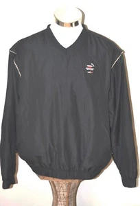 Grand Slam Golf Men’s Black V-Neck Pullover Convertible Jacket or Vest Size Med - Picture 1 of 5