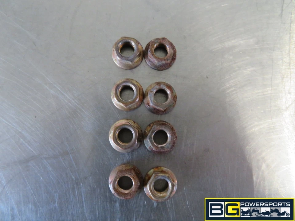 EB367 2014 14 APRILIA RSV4 EXHAUST HEAD PIPE NUTS - Imagem 1 de 1