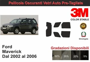 pellicola oscurante vetri Ford Maverick dal 2002 al 2006 kit posteriore - Imagen 1 de 1