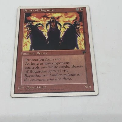 Magic The Gathering Beasts Of Bogardan Chronicles Uncommon Summon Beasts + BONUS - Image 1 of 4