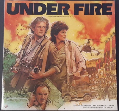 UNDER FIRE - SOUNDTRACK JERRY GOLDSMITH 1983 WARNER BROS 923 965-1 GERMANY NM - Image 1 of 3