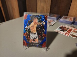 2023 Panini UFC Select Jake Matthews Blue Disco /49 Rookie RC