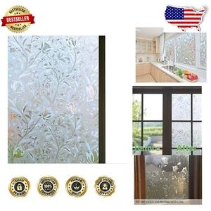 Removable & Reusable 3D Static Cling Window Film - Perfect for Any Window Size - Picture 1 of 8