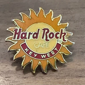Hard Rock Cafe KEY WEST 1996 orange Sunburst SUN Around HRC LOGO PIN - Bild 1 von 2
