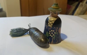 Konvolut 2 antike Fingerhuthalter Vintage - Bild 1 von 6