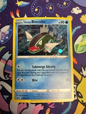 Hisuian Basculin SWSH273 SWSH: Sword & Shield Promo Cards Holo - Image 1 of 2