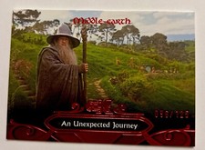 CRYPTOZOIC CZX MIDDLE EARTH RED PARALLEL CARD 096/125 AN UNEXPECTED JOURNEY 01 1