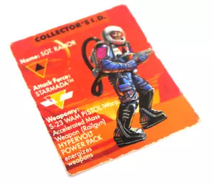 Starcom Personalausweis Sgt. Ramor 1986 Coleco - Bild 1 von 1