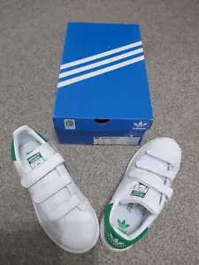 Adidas Stan Smith Size 5.5 Uk BNIB New CF J - Picture 1 of 13