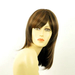 mid length wig for women chocolate copper wick clear ref: TAMARA 627c PERUK - Picture 1 of 8
