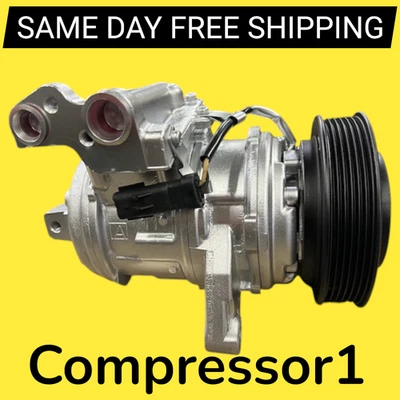 AC Compressor Jeep Grand Cherokee 4.0L 1999-2004, TJ 2000-06, Wrangler 2000-2006 - Image 1 of 3