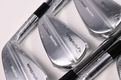 Taylormade RORS.PROTO Irons / 4-PW / Stiff Flex Project X LZ 120 Shafts - Image 1 of 4
