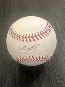 Austin Jackson Signed Rawlings OML Baseball Detroit Tigers Autographed - Picture 1 of 2