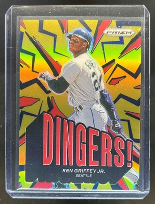 ¡Dingers Prizm Ken Griffey Jr. 2025! Prizms Red #60/199 Mariners Foto 1 de 2