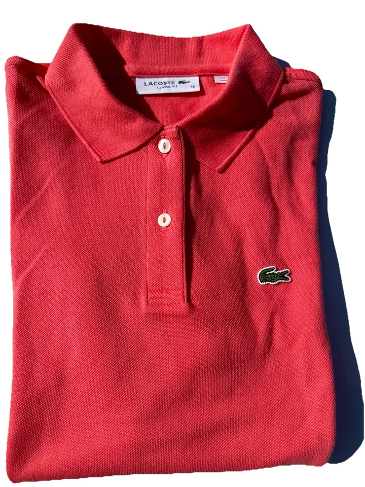 Camisa Polo Mujer Locoste Calce Clásico Algodón Color Coral Talla 36 Nueva Sin Etiqueta Foto 1 de 4