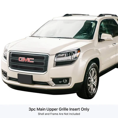Rejilla de billet de acero inoxidable APS negra 13-16 GMC Acadia SLE GR07FEI75J Foto 1 de 3