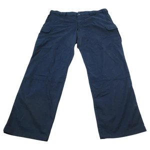 5.11 Tactical Series Cargo Pants Mens 40/32 Navy Canvas Utility Workwear Outdoor - Picture 1 of 8
