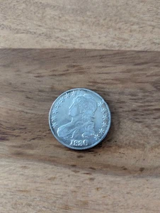1830 United States Capped Bust Half Dollar, Large 0 - Picture 1 of 3
