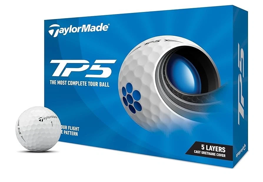 2021 Taylormade TP5 Dutzend weiße Golfbälle