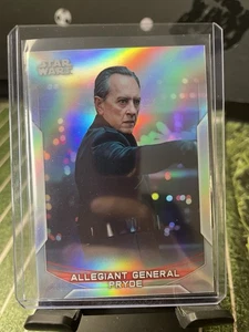 Allegiant General Pryde 2020 Topps Chrome Star Wars Refractor 35-F - Picture 1 of 2