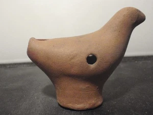 Antique South Swedish 19th century handmade clay Okarina - Picture 1 of 6