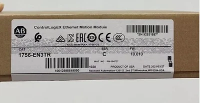 New Sealed Allen Bradley 1756-EN3TR SER C ControlLogix Ethernet Motion Module - Image 1 of 4