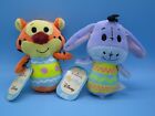 Set Of 2 Tigger And Eeyore Easter Theme Itty Bittys Plush Winnie The Pooh Basket