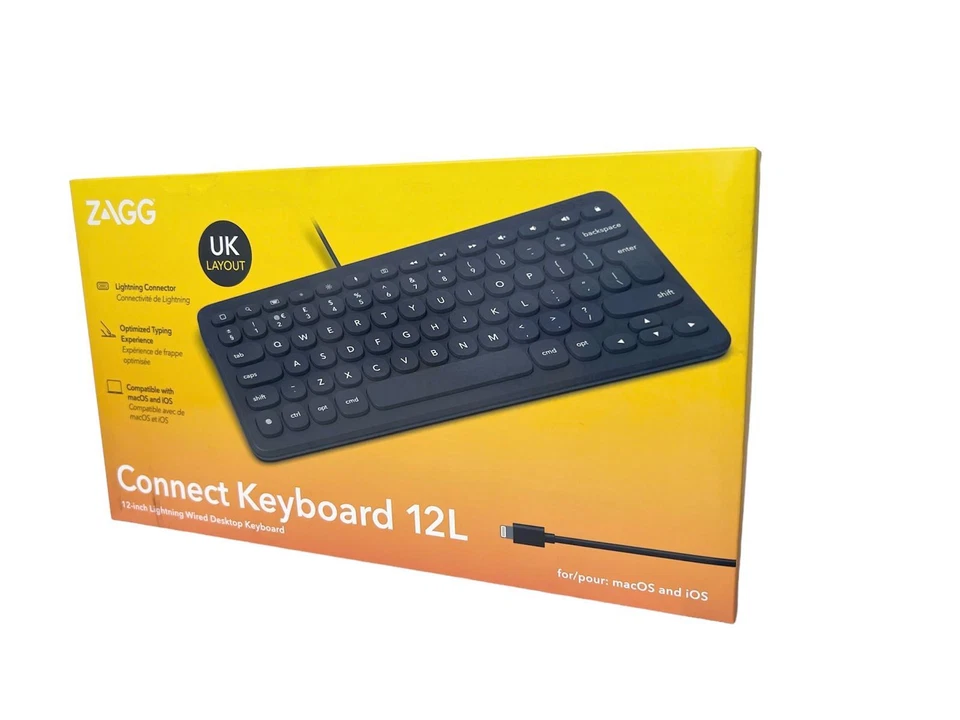 ZAGG Connect Keyboard 12L Tastatur UK (Englisch) - Bild 1 von 1