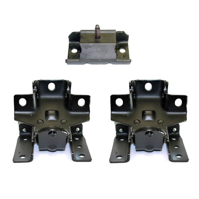 K2119 Engine&Trans Mount 3 peças para 2001-2006 Chevy Silverado 1500 HD 6.0L 2WD - Imagem 1 de 1