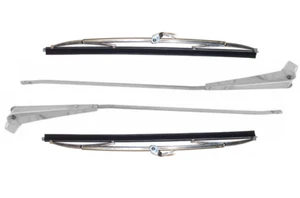 67-72 Chevy/GMC Pickup Truck LH & RH Windshield Wiper Arms & Blade Set - Picture 1 of 9