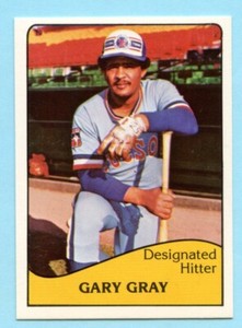 1979 TCMA Minor League Gary Gray -- Tucson Toros -- Box 170