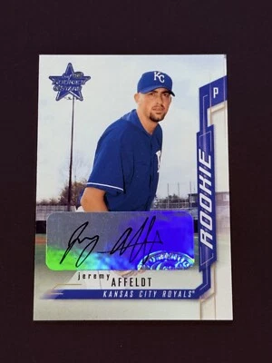 2001 Leaf Rookies & Stars Autograph #236 Jeremy Affeldt - Image 1 of 2