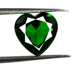2.15 Ct Demantoid Garnet Ring Size Gemstone Heart Shape Natural Certified AD544 - Picture 1 of 5