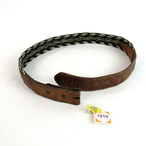 Vintage 3D Apache Leather Braided Woven Western Belt Size 26" DDD 3-D #3767 - Picture 1 of 17
