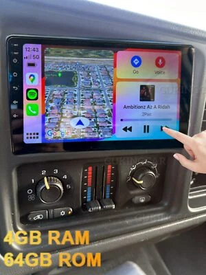 10.1" For GMC Yukon XL 2003-2006 Car Stereo Radio Android13 CarPlay GPS 4+64GB - Image 1 of 4