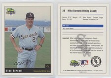 1991 Classic Best Sarasota White Sox Mike Barnett #28