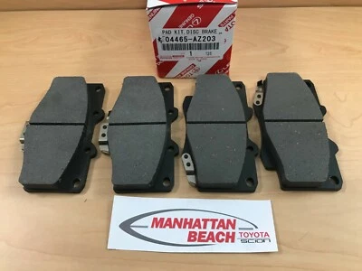1996-2002 4RUNNER Front Brake Pads Genuine Toyota Ceramic 04465-AZ203 - Image 1 of 2