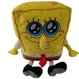SpongeBob SquarePants Plush Doll – Stuffed Toy with Red Tie - Picture 1 of 8