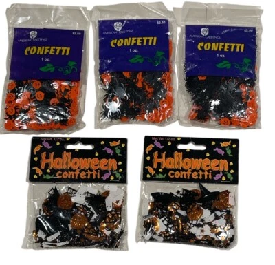 Álbum de recortes para hacer tarjetas de confeti de Halloween American Greetings de colección, manualidades Foto 1 de 4