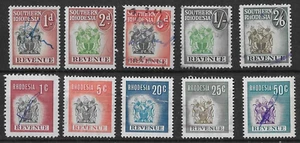 Surtido de ingresos Rhodesia (10v) - Imagen 1 de 1