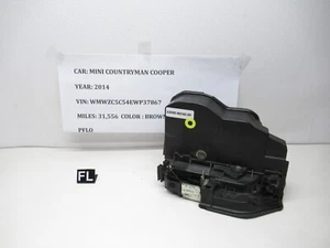 13-14 Mini Cooper Countryman Front Left Door Lock Latch Actuator I120085 OEM - Bild 1 von 6