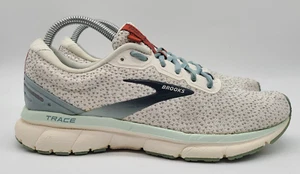 Zapatos para correr Brooks Trace 1 blancos grises moteados para mujer talla 7,5 - Imagen 1 de 10