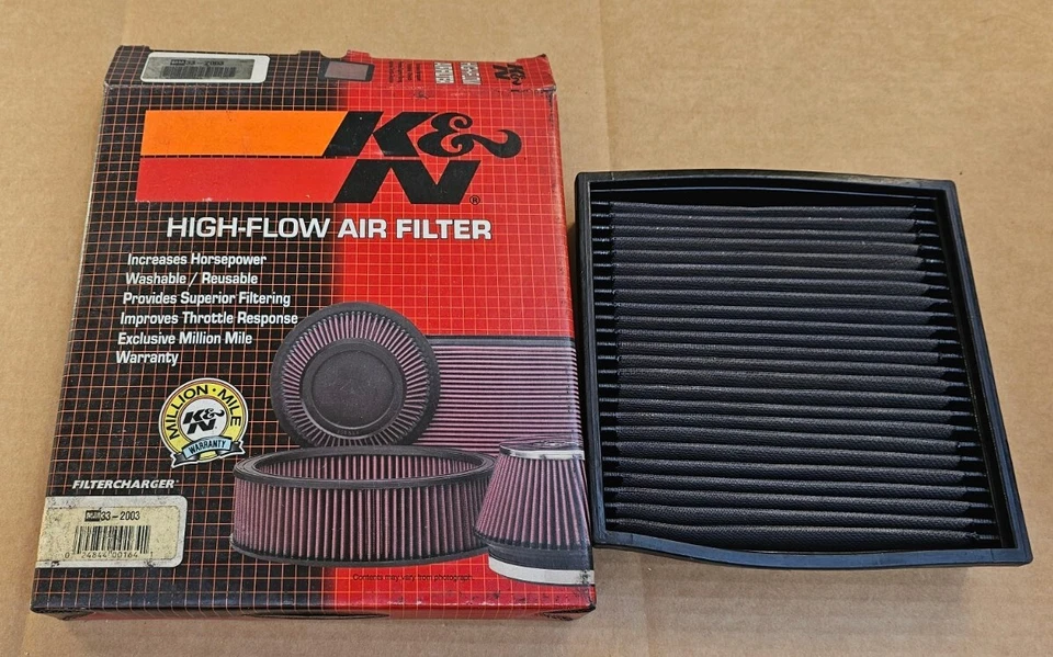 K&n 33-2003 Jaguar XJ6 XJ12 XJR Volvo 242 244 245 Foto 1 de 1