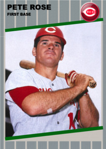 PETE ROSE F*CK THE HOF 1989 BILLY RIPKEN ERROR FU** FACE PARODY ACEO ART CARD  