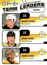 2010-11 O-Pee-Chee TEAM LEADERS   **YOU PICK**