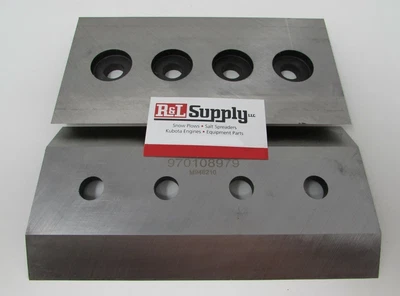 PACK 2 - CUCHILLAS ASTILLADORAS MADERA VERMEER BC1000XL 9 X 4,5 X 5/8" Foto 1 de 3