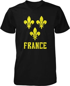 France, Coat of Arms, Emblem, French Republic Men's T-shirt - Picture 1 of 15