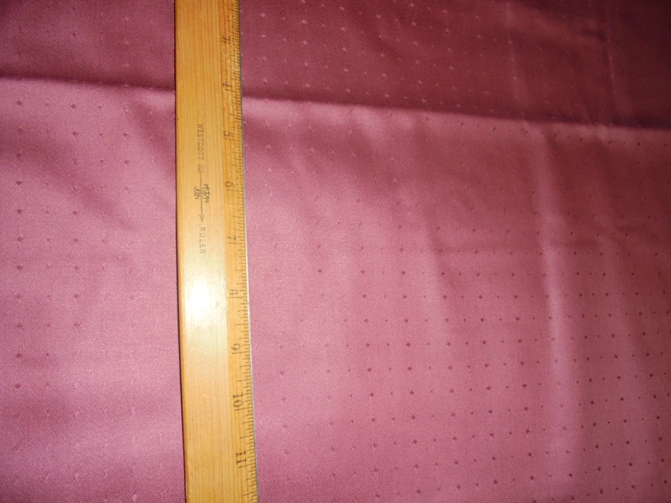 3 YDS 54" wide PLUM COLOR SPHERES-DOTS COTTON FABRIC by R. ALLEN~PILLOWS~VALANCE - Image 1 of 4