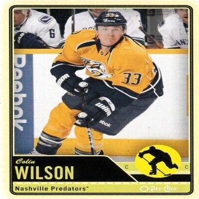 Colin Wilson (Nashville Predators) 2012/2013 O Pee Chee Hockey Card - Number 425 - Image 1 of 2